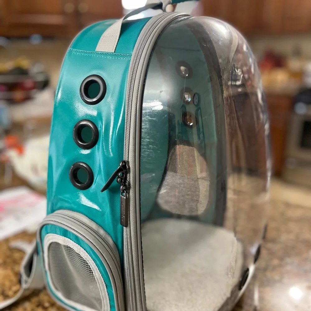 Pet carrier backpack